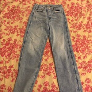 American Eagle Outfitters Light Blue straight leg Jeans